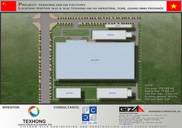 NHÀ MÁY TEXHONG NGÂN HÀ 