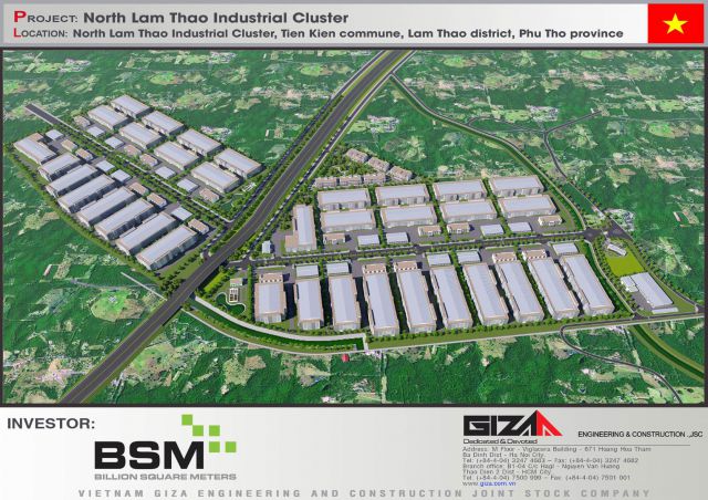 CỤM CÔNG NGHIỆP BẮC LÂM THẢO 