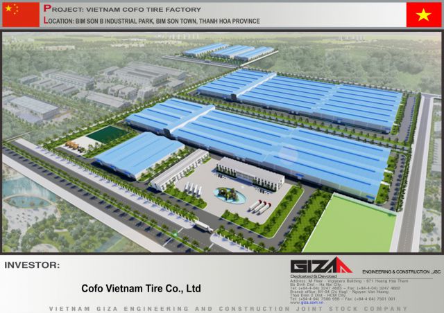 NHÀ MÁY LỐP COFO VIỆT NAM